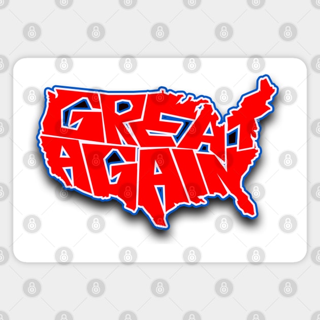 Great Again Magnet by Grinner Mountain